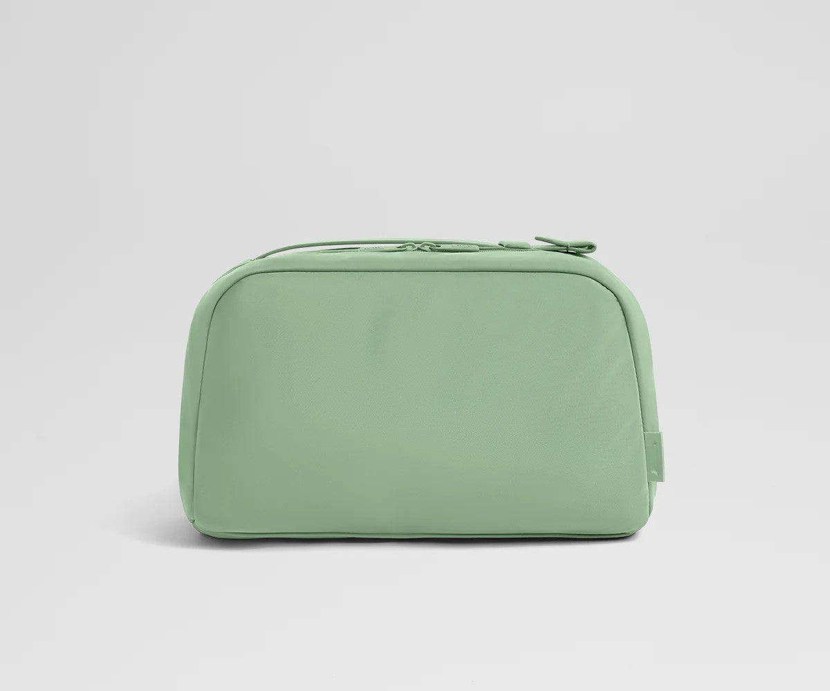 Water Repellent Recycled Fabric Large Travel Cosmetic Toiletry Bag